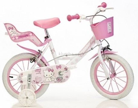 Детский велосипед Dino Bikes Charmmy Kitty, 14 дюймов