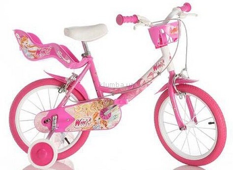 Детский велосипед Dino Bikes Winx Believix, 14 дюймов