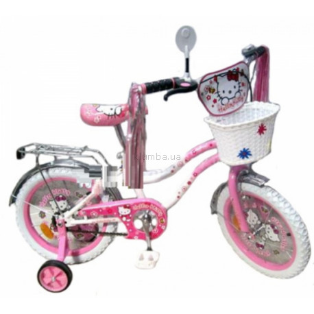 Детский велосипед Profi Trike P1663H-W, 16 дюймов Hello Kitty