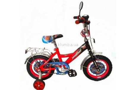 Детский велосипед Profi Trike P1231C Тачки, 12 дюймов