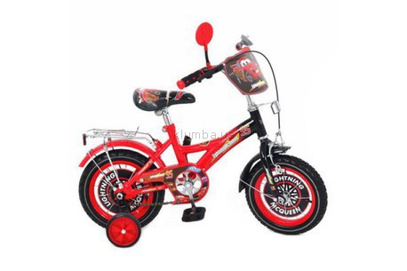 Детский велосипед Profi Trike  P1431C-1 Тачки, 14 дюймов